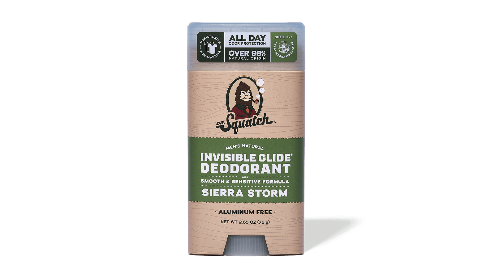 Dr. Squatch Sierra Storm Invisible Glide Deodorant — product photo 1 of 5