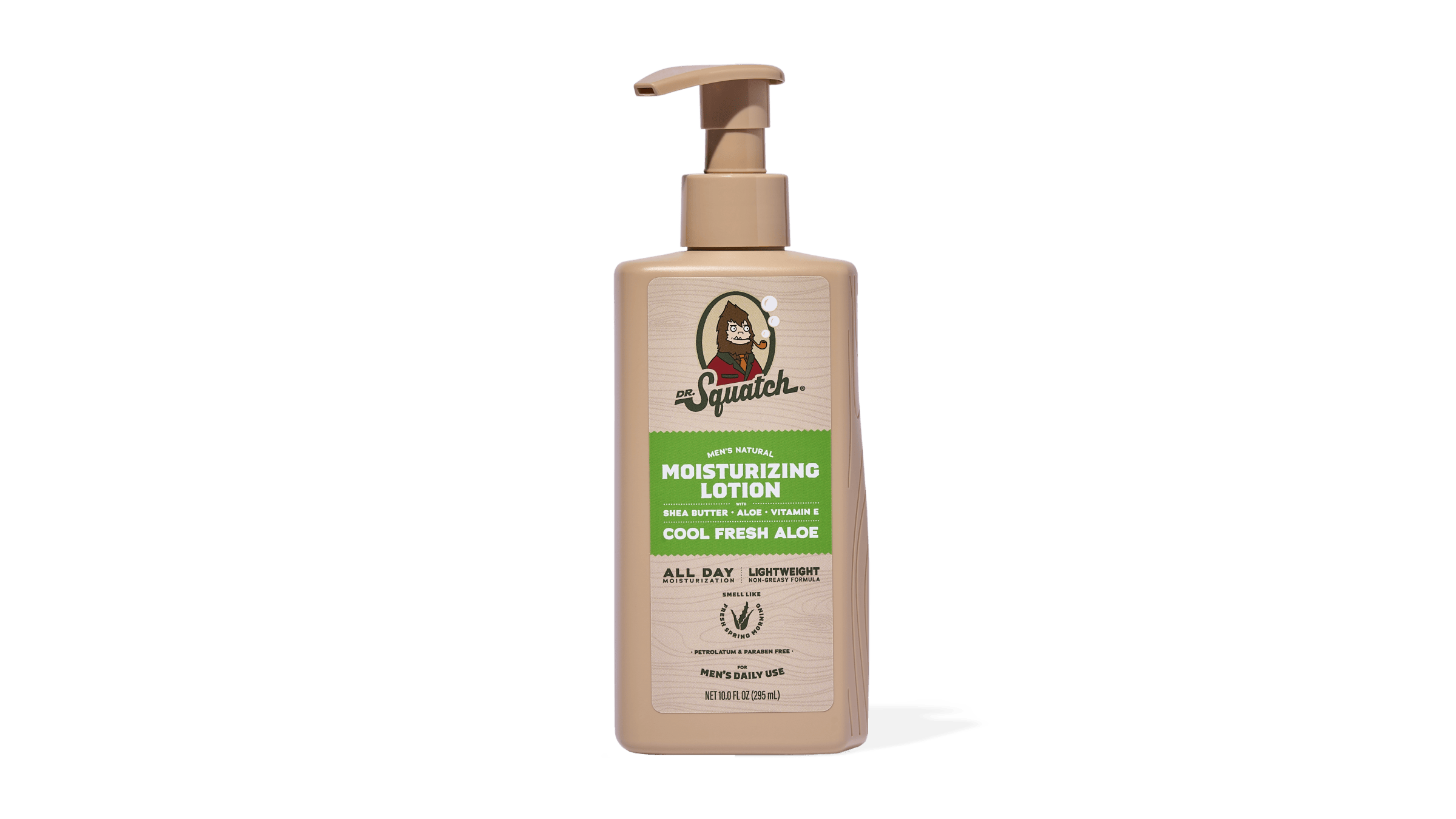 Dr. Squatch Cool Fresh Aloe Lotion packaging