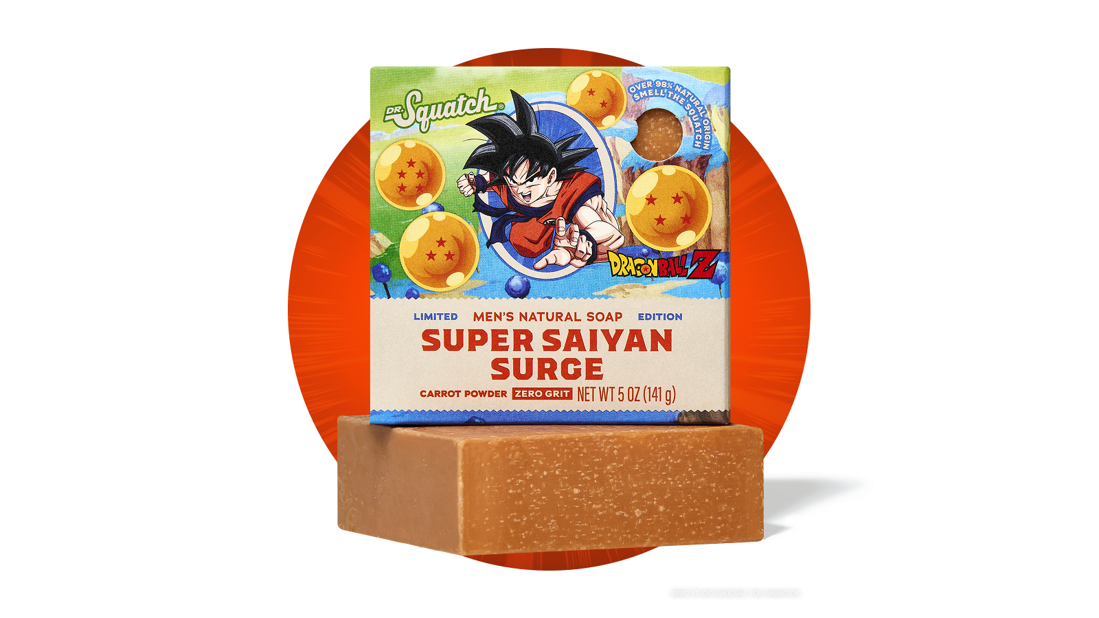 Super Saiyan Surge Bar Soap- 6 Units