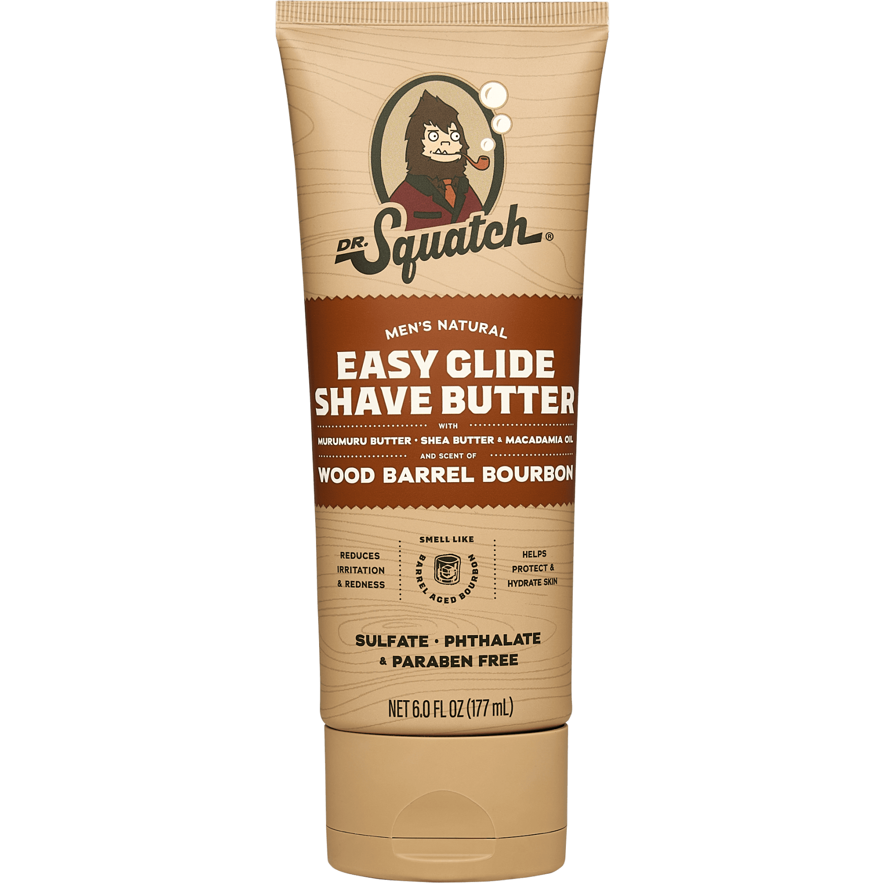 Easy Glide Shave Butter Wood Barrel Bourbon - 6 Units