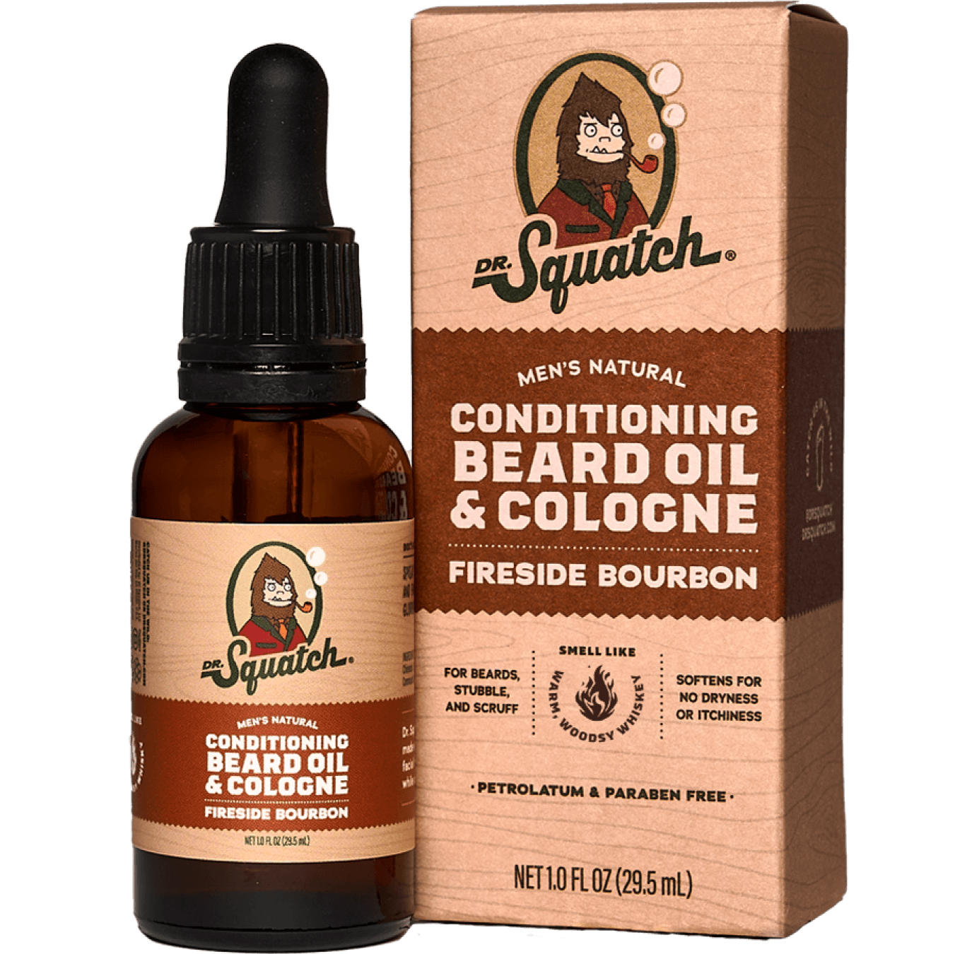 Conditioning Beard Oil & Cologne Fireside Bourbon - 6 units