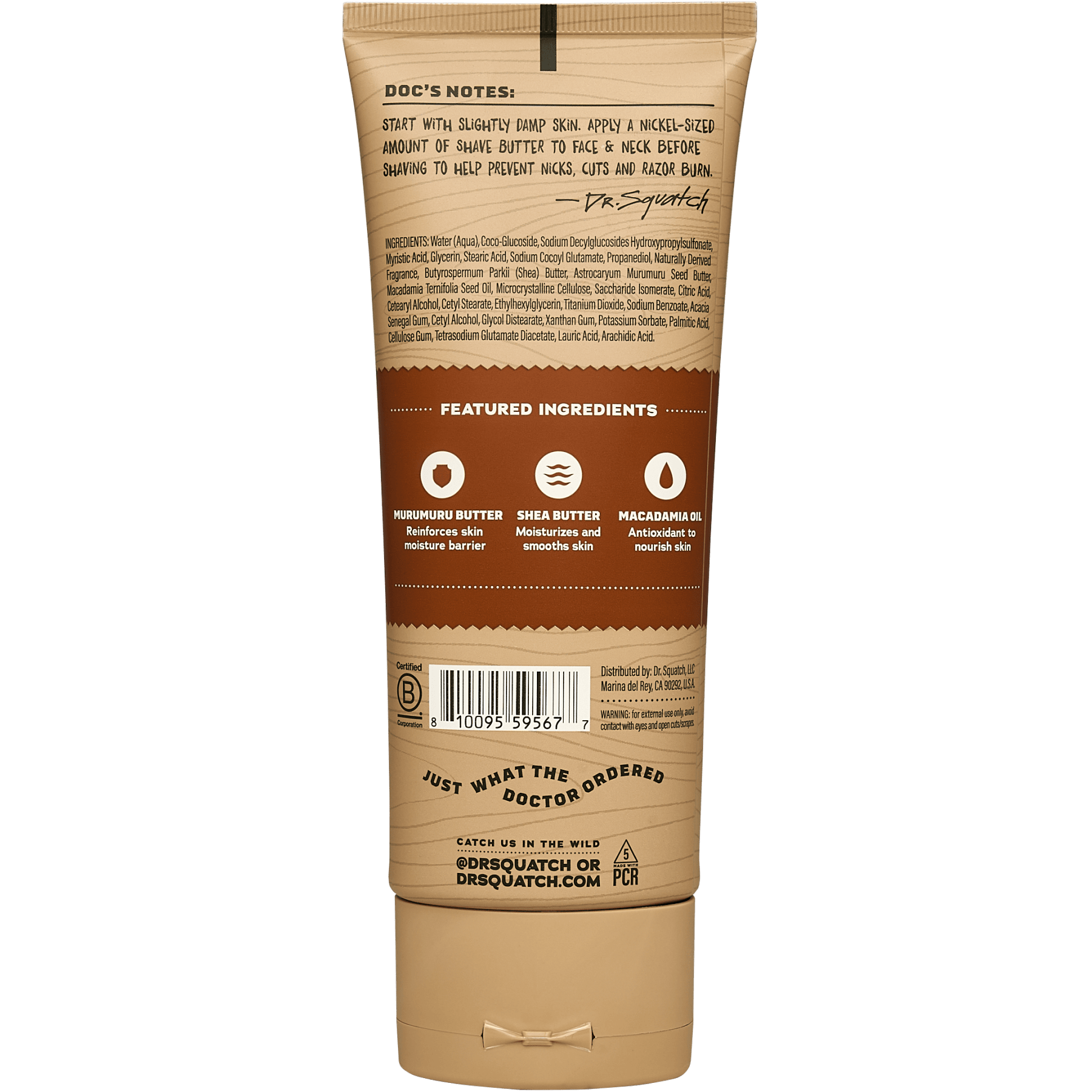 Easy Glide Shave Butter Wood Barrel Bourbon - 6 Units