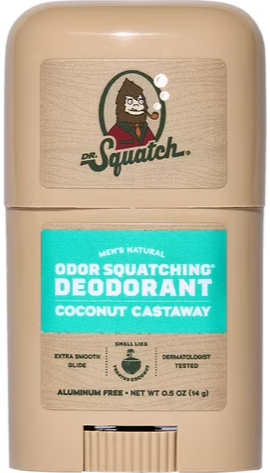 Coconut Castaway 0.5oz Mini Wide Stick Deo
